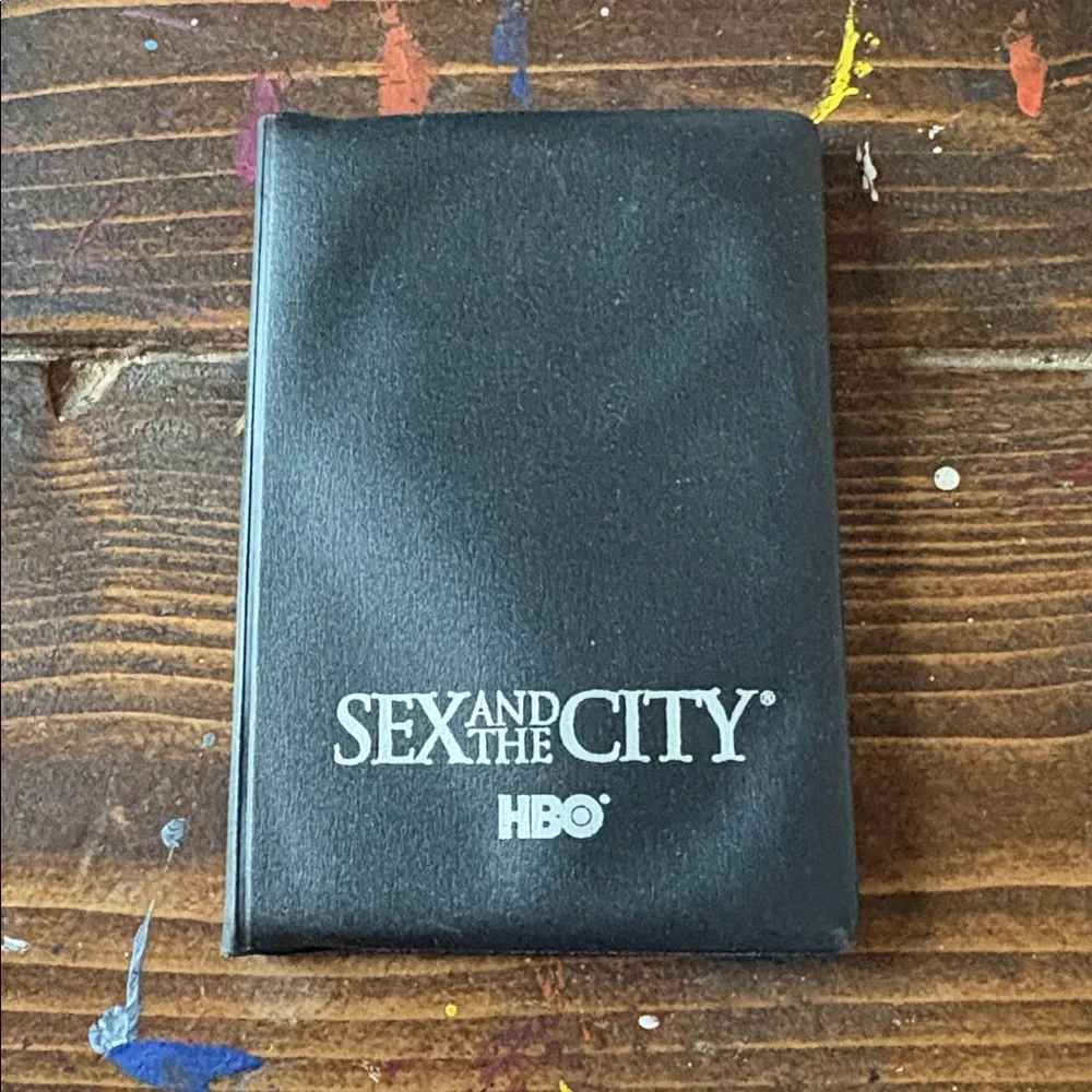 1990’s VINTAGE ***Sex and the City*** HBO Black Wallet
